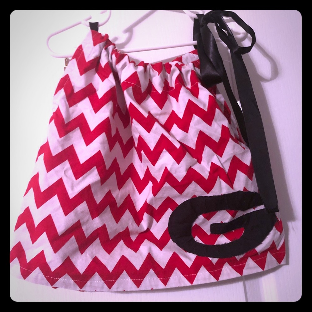 12-18 month UGA pillow case dress